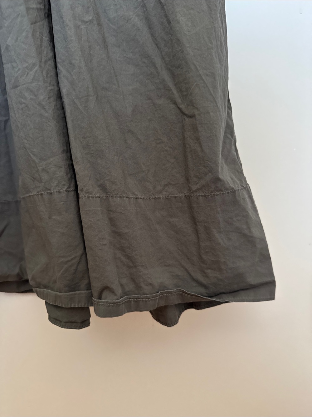 Marie Oliver Barrett mock neck multimedia dress in Olive Green Brown size L - Picture 7 of 12